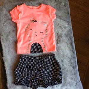 Carter’s Child of Mine Two Piece Set 3-6 Months